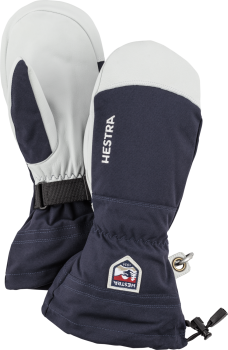 Hestra Army Leather Heli Ski - mitt Navy 